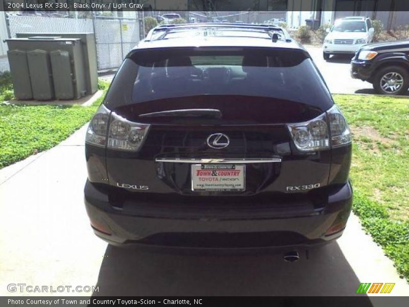 Black Onyx / Light Gray 2004 Lexus RX 330