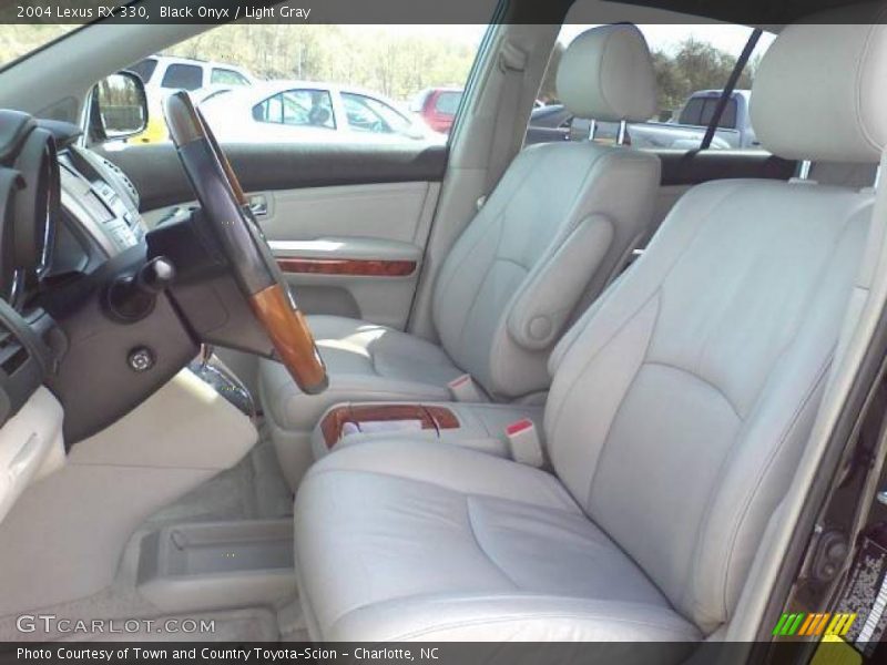 Black Onyx / Light Gray 2004 Lexus RX 330