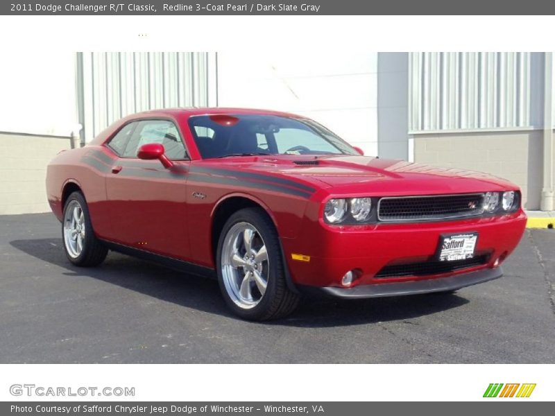 Redline 3-Coat Pearl / Dark Slate Gray 2011 Dodge Challenger R/T Classic