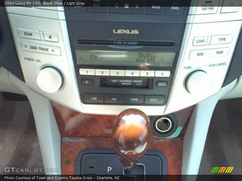 Black Onyx / Light Gray 2004 Lexus RX 330
