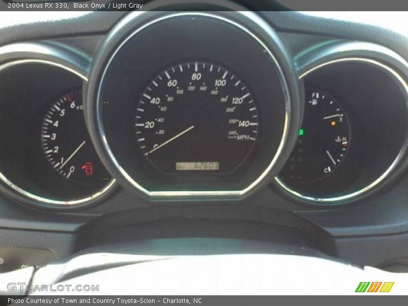 Black Onyx / Light Gray 2004 Lexus RX 330