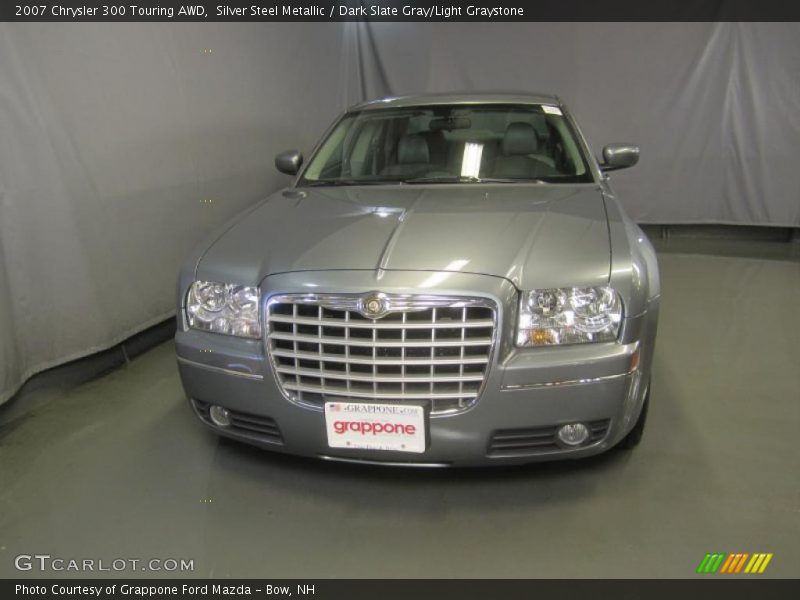 Silver Steel Metallic / Dark Slate Gray/Light Graystone 2007 Chrysler 300 Touring AWD