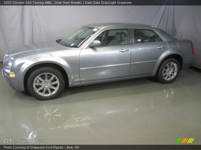 Silver Steel Metallic / Dark Slate Gray/Light Graystone 2007 Chrysler 300 Touring AWD
