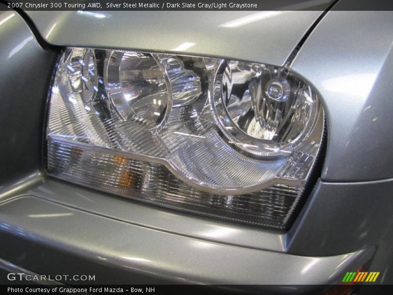 Silver Steel Metallic / Dark Slate Gray/Light Graystone 2007 Chrysler 300 Touring AWD