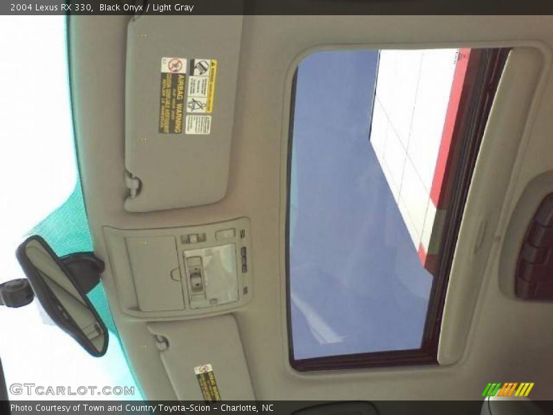 Black Onyx / Light Gray 2004 Lexus RX 330