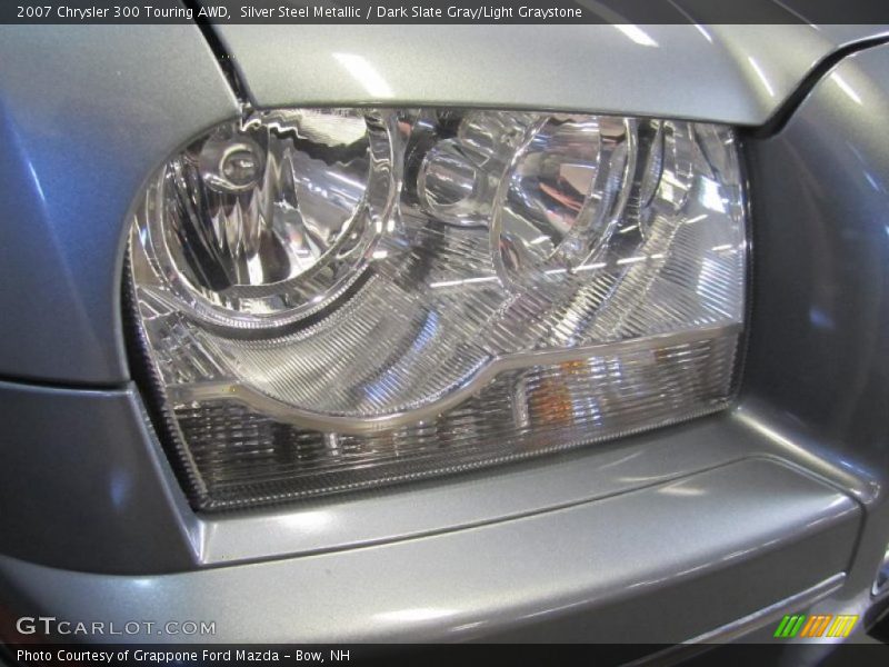 Silver Steel Metallic / Dark Slate Gray/Light Graystone 2007 Chrysler 300 Touring AWD
