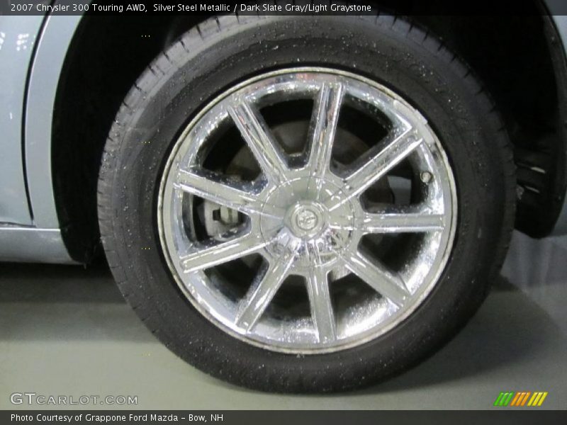 Silver Steel Metallic / Dark Slate Gray/Light Graystone 2007 Chrysler 300 Touring AWD