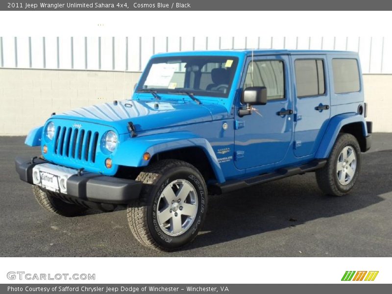  2011 Wrangler Unlimited Sahara 4x4 Cosmos Blue