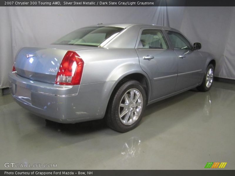 Silver Steel Metallic / Dark Slate Gray/Light Graystone 2007 Chrysler 300 Touring AWD