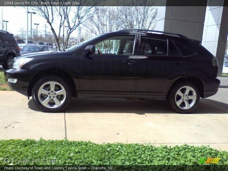 Black Onyx / Light Gray 2004 Lexus RX 330
