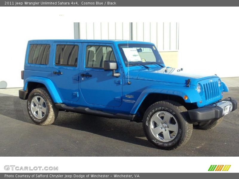  2011 Wrangler Unlimited Sahara 4x4 Cosmos Blue