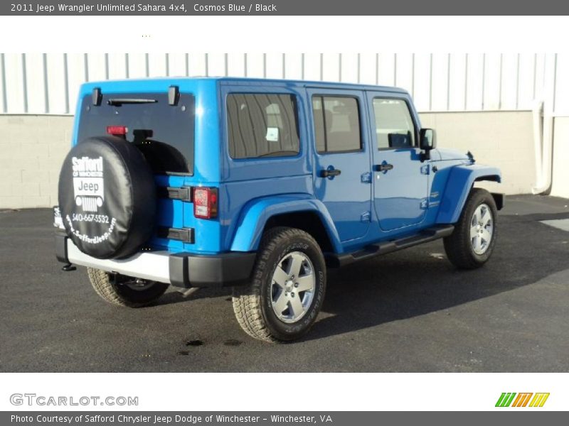  2011 Wrangler Unlimited Sahara 4x4 Cosmos Blue
