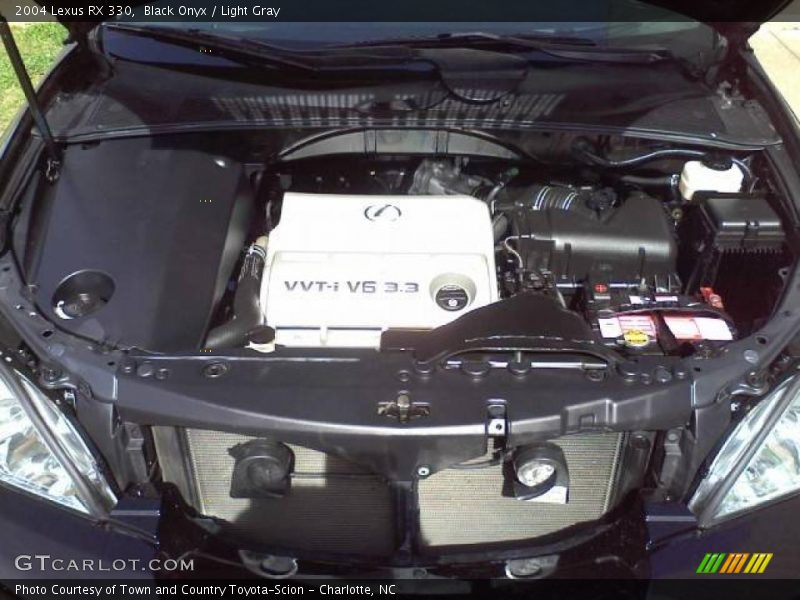 Black Onyx / Light Gray 2004 Lexus RX 330