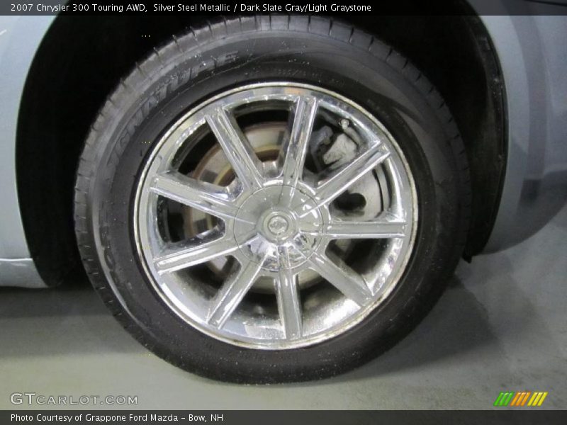 Silver Steel Metallic / Dark Slate Gray/Light Graystone 2007 Chrysler 300 Touring AWD