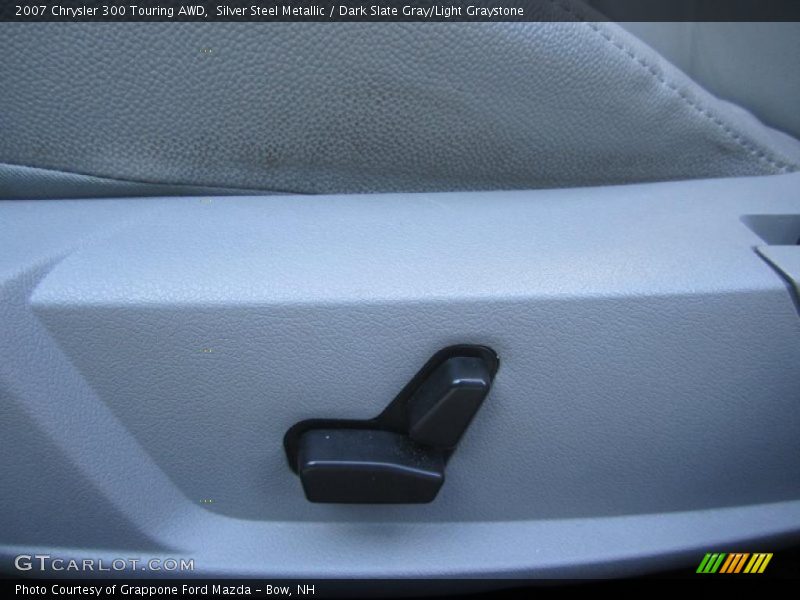 Silver Steel Metallic / Dark Slate Gray/Light Graystone 2007 Chrysler 300 Touring AWD