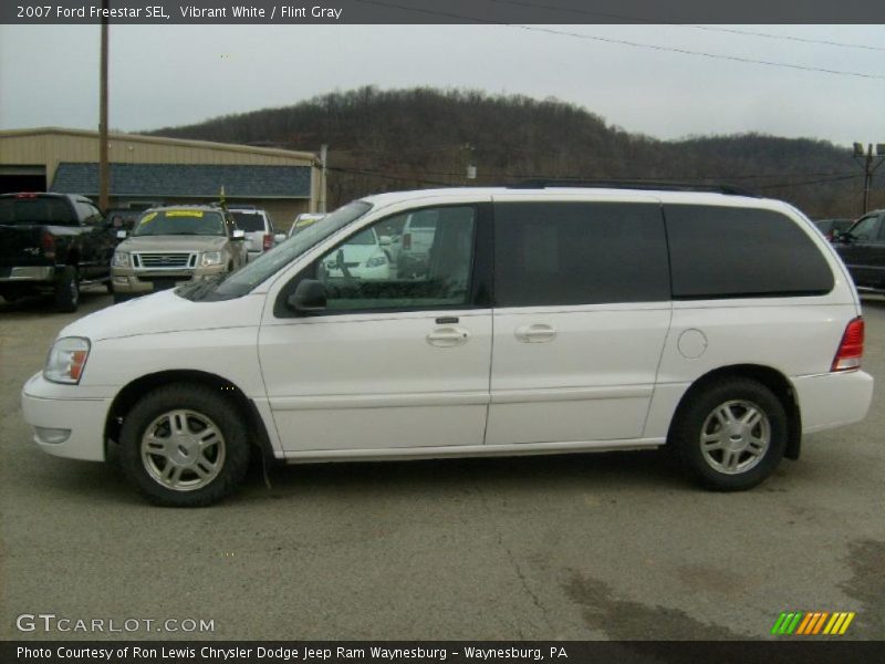 Vibrant White / Flint Gray 2007 Ford Freestar SEL