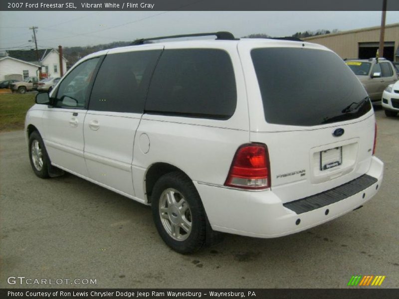 Vibrant White / Flint Gray 2007 Ford Freestar SEL