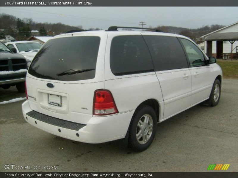 Vibrant White / Flint Gray 2007 Ford Freestar SEL