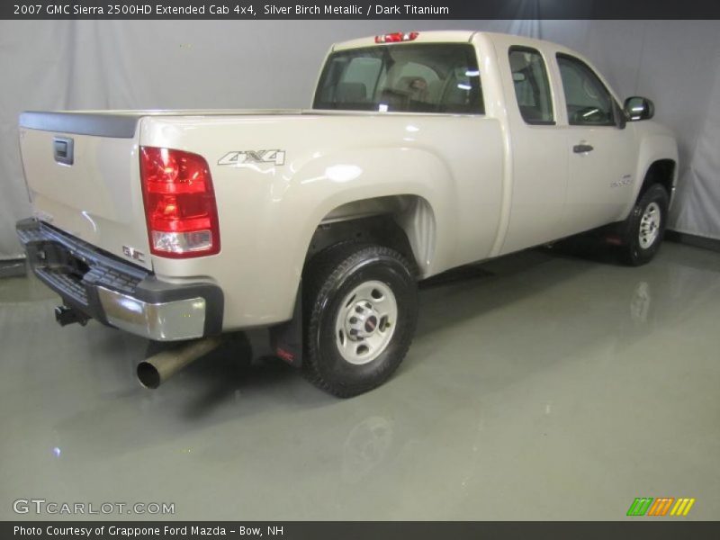  2007 Sierra 2500HD Extended Cab 4x4 Silver Birch Metallic