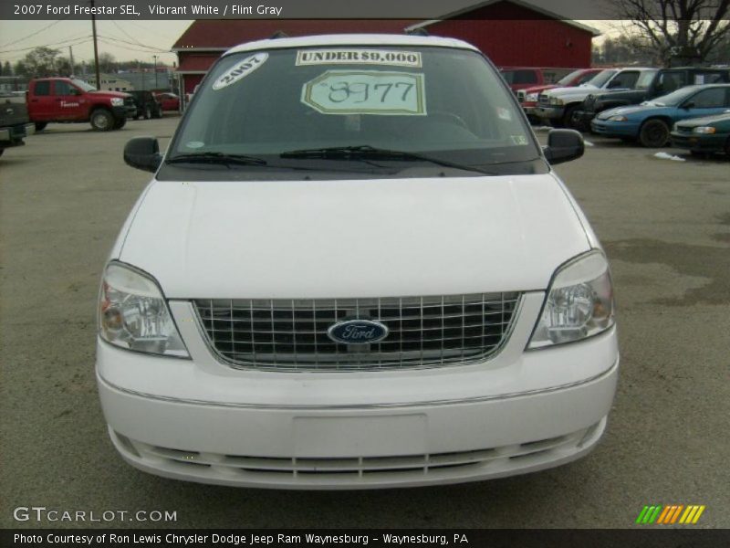 Vibrant White / Flint Gray 2007 Ford Freestar SEL