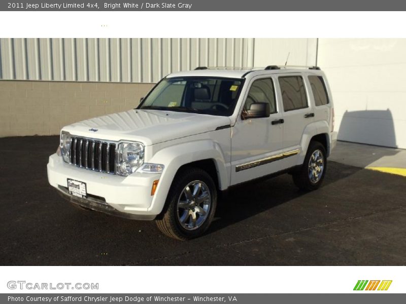 Bright White / Dark Slate Gray 2011 Jeep Liberty Limited 4x4