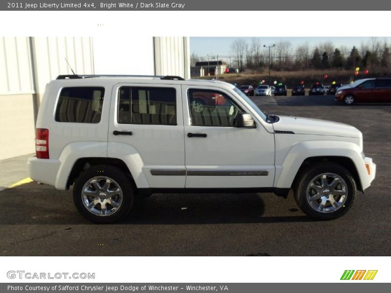 Bright White / Dark Slate Gray 2011 Jeep Liberty Limited 4x4