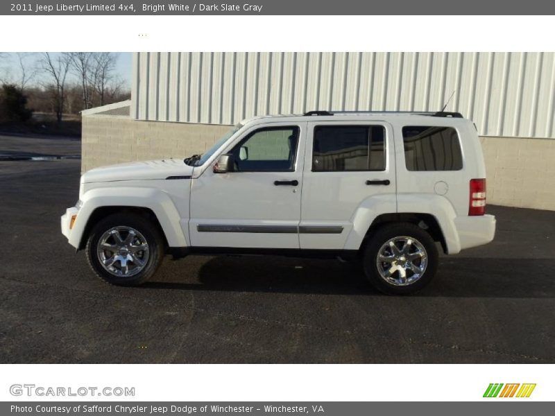 Bright White / Dark Slate Gray 2011 Jeep Liberty Limited 4x4