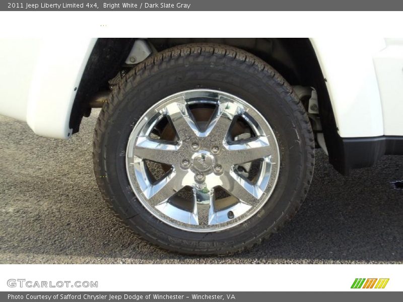 Bright White / Dark Slate Gray 2011 Jeep Liberty Limited 4x4