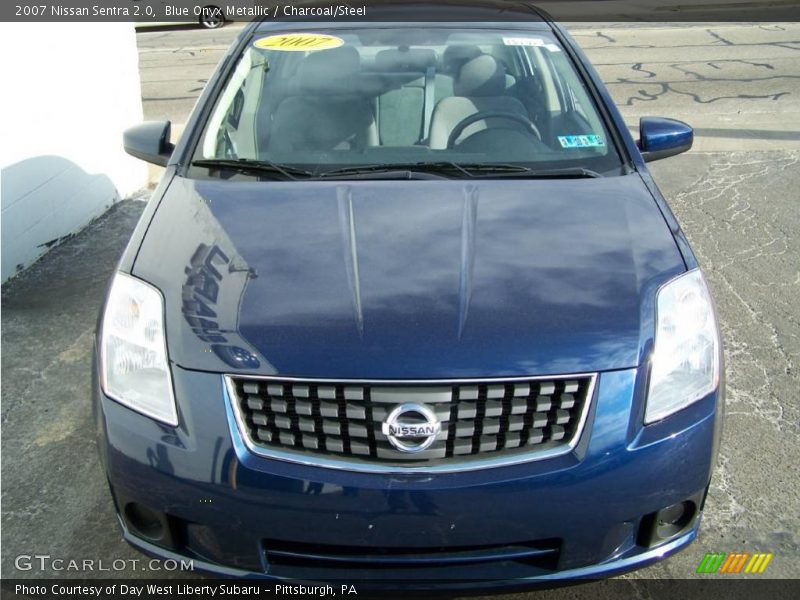 Blue Onyx Metallic / Charcoal/Steel 2007 Nissan Sentra 2.0