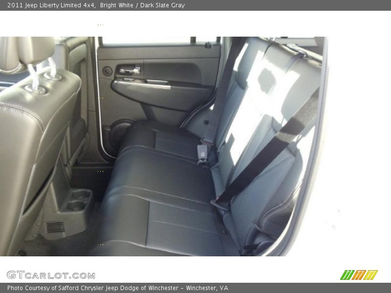 Bright White / Dark Slate Gray 2011 Jeep Liberty Limited 4x4