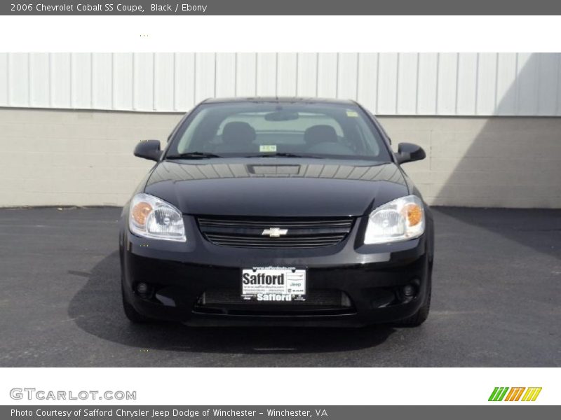 Black / Ebony 2006 Chevrolet Cobalt SS Coupe