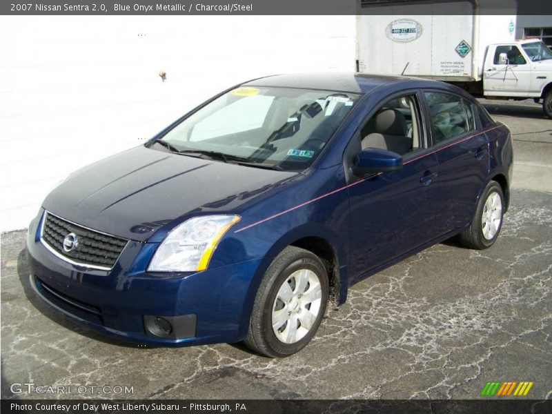 Blue Onyx Metallic / Charcoal/Steel 2007 Nissan Sentra 2.0