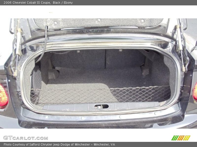  2006 Cobalt SS Coupe Trunk