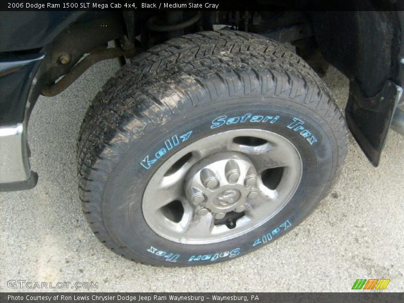 Black / Medium Slate Gray 2006 Dodge Ram 1500 SLT Mega Cab 4x4