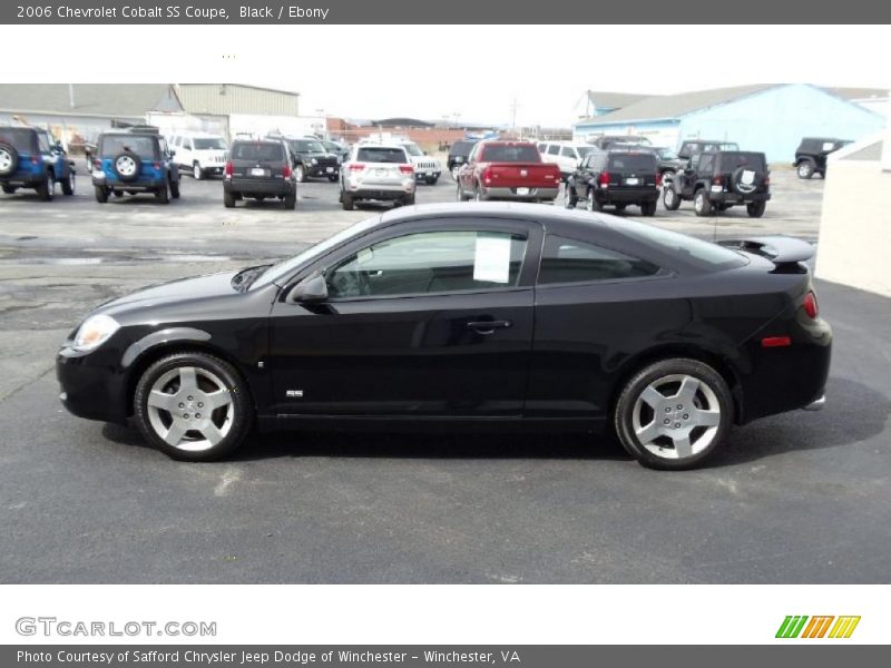 Black / Ebony 2006 Chevrolet Cobalt SS Coupe
