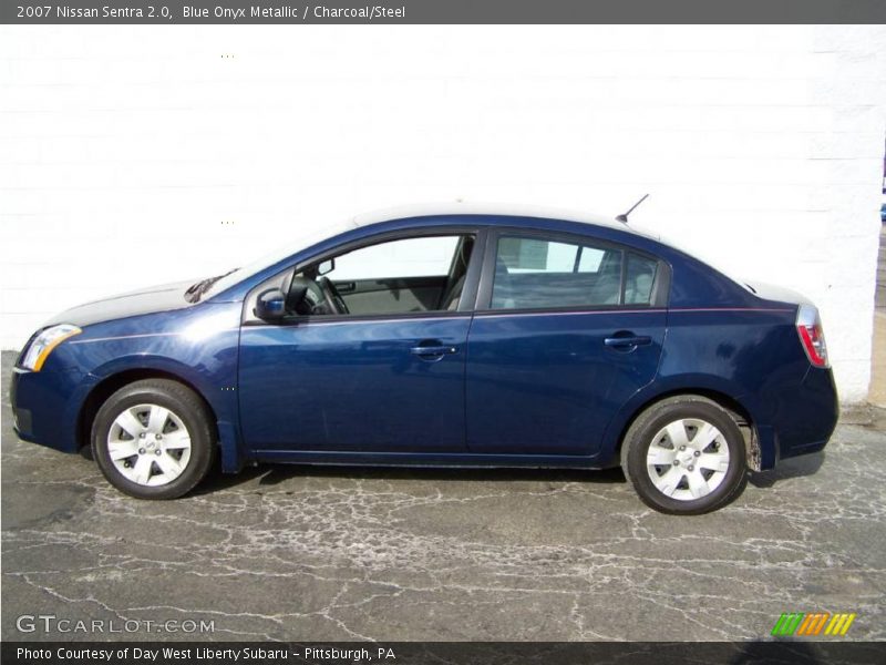 Blue Onyx Metallic / Charcoal/Steel 2007 Nissan Sentra 2.0