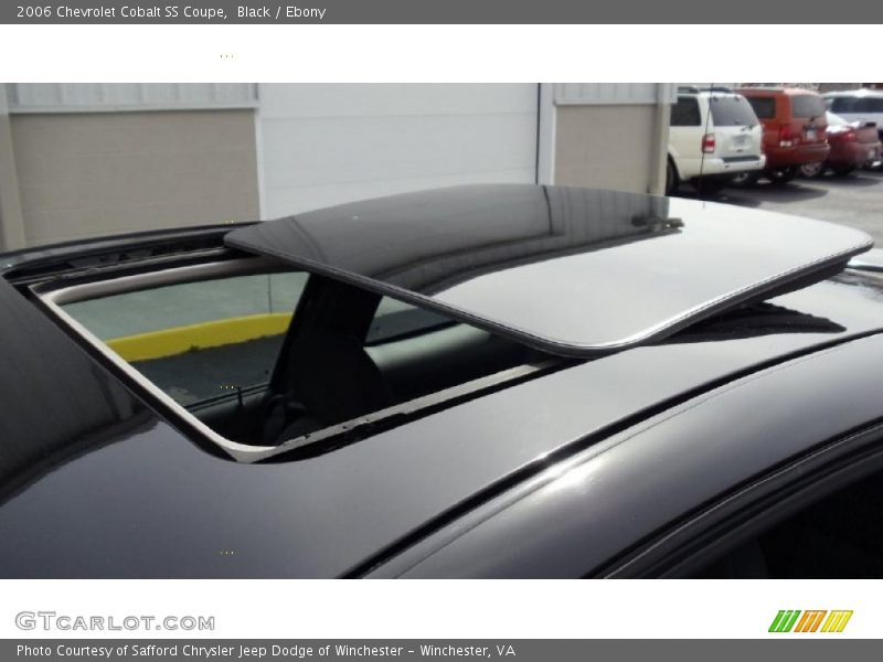 Sunroof of 2006 Cobalt SS Coupe