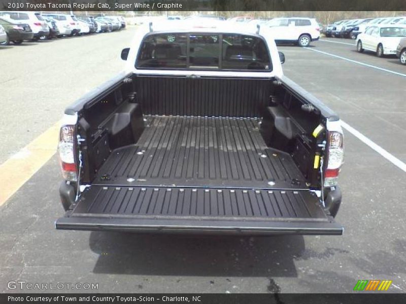 Super White / Graphite 2010 Toyota Tacoma Regular Cab