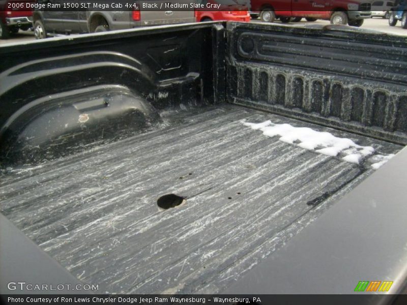 Black / Medium Slate Gray 2006 Dodge Ram 1500 SLT Mega Cab 4x4