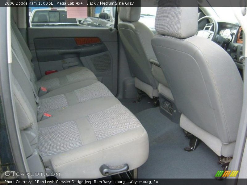 Black / Medium Slate Gray 2006 Dodge Ram 1500 SLT Mega Cab 4x4