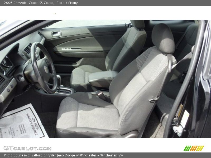 Black / Ebony 2006 Chevrolet Cobalt SS Coupe
