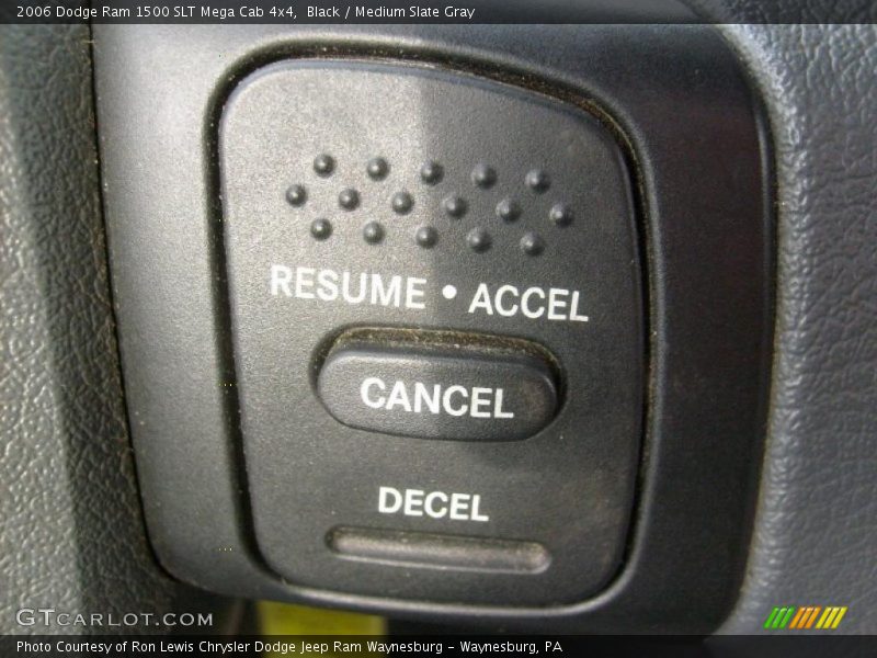 Black / Medium Slate Gray 2006 Dodge Ram 1500 SLT Mega Cab 4x4
