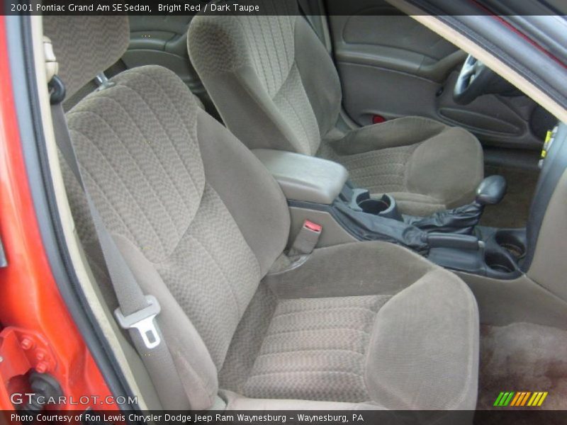  2001 Grand Am SE Sedan Dark Taupe Interior