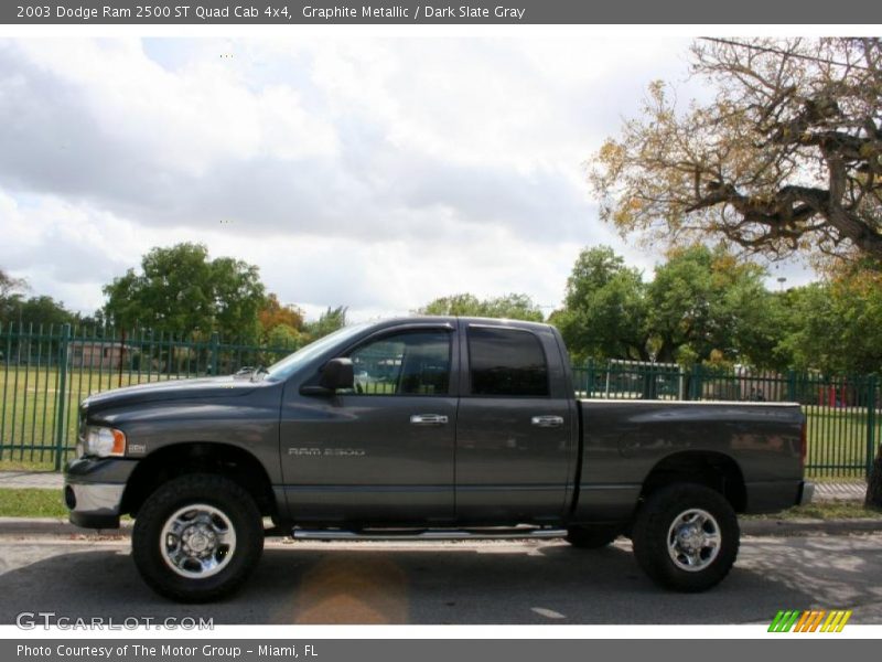 Graphite Metallic / Dark Slate Gray 2003 Dodge Ram 2500 ST Quad Cab 4x4
