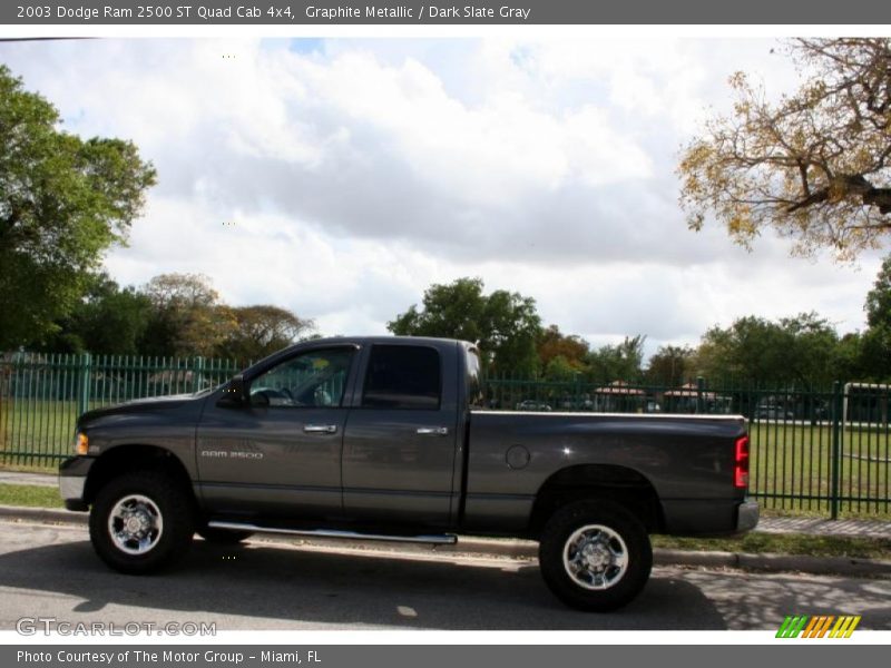 Graphite Metallic / Dark Slate Gray 2003 Dodge Ram 2500 ST Quad Cab 4x4