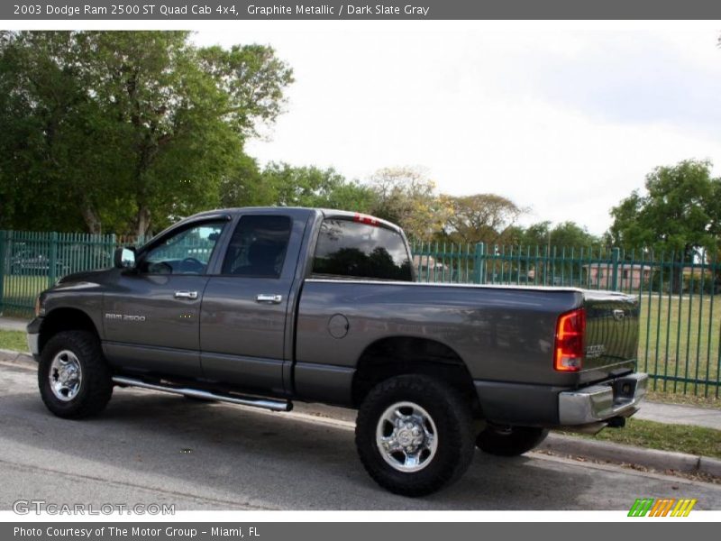 Graphite Metallic / Dark Slate Gray 2003 Dodge Ram 2500 ST Quad Cab 4x4