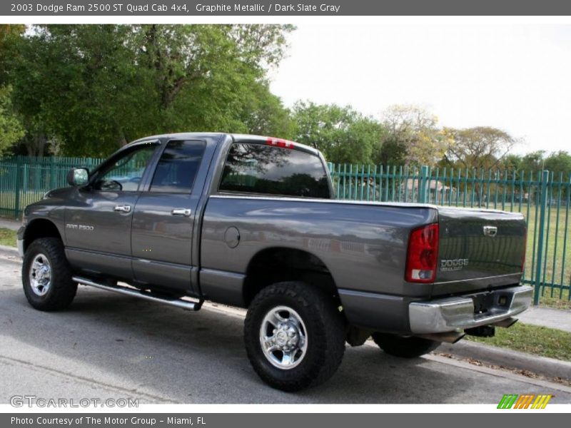 Graphite Metallic / Dark Slate Gray 2003 Dodge Ram 2500 ST Quad Cab 4x4