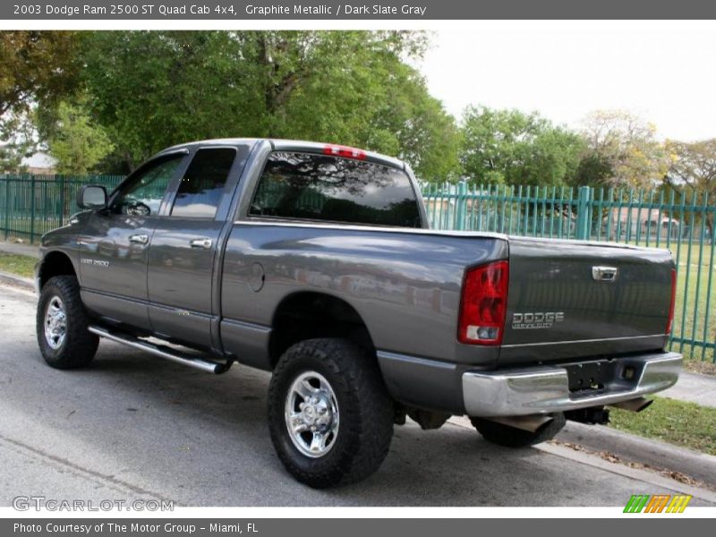 Graphite Metallic / Dark Slate Gray 2003 Dodge Ram 2500 ST Quad Cab 4x4