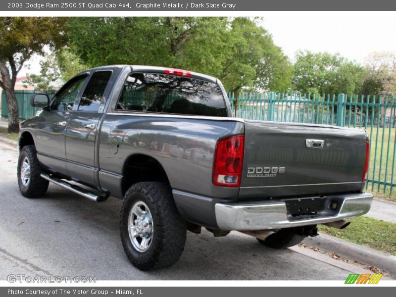 Graphite Metallic / Dark Slate Gray 2003 Dodge Ram 2500 ST Quad Cab 4x4