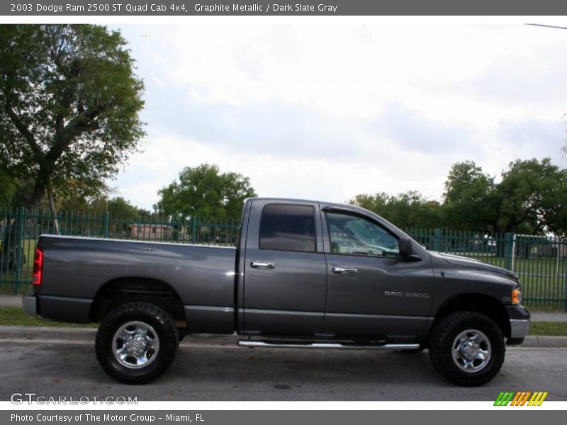 Graphite Metallic / Dark Slate Gray 2003 Dodge Ram 2500 ST Quad Cab 4x4
